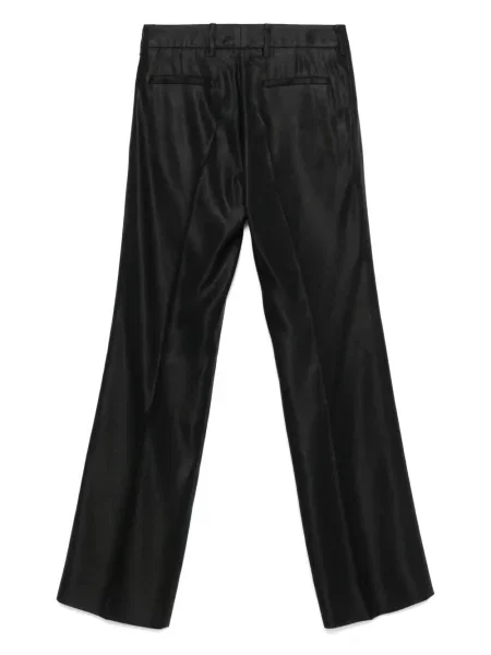 Zvonové kalhoty Gucci Pre-owned černé