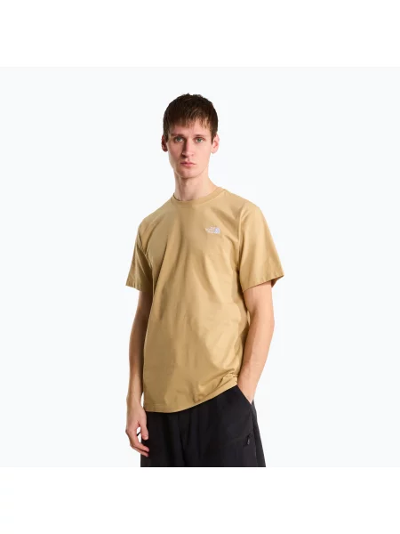 Tricou pentru bărbați The North Face Evolution Simple Dome Regular SS khaki stone