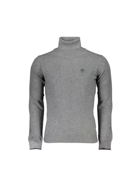 Golf North Sails z długim rękawem szary