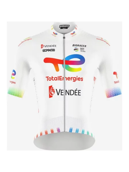 Koszulka rowerowa Team TotalEnergies Epic XS biały