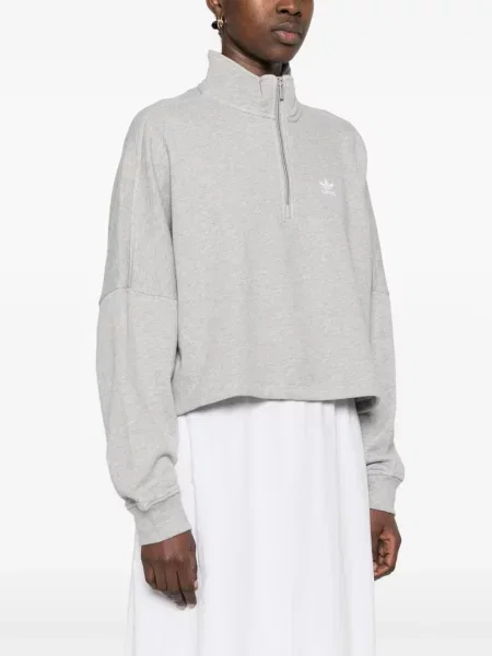 Tricou Adidas plasă până la genunchi de costum gri
