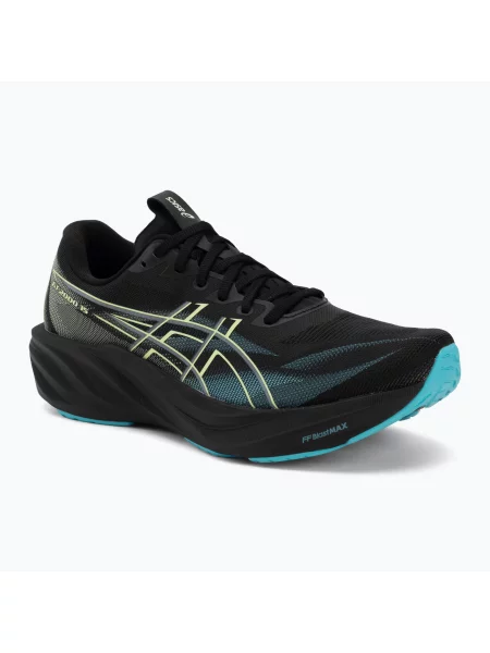 Încălțăminte de alergare pentru bărbați Asics 15 Black/Energy Aqua negru