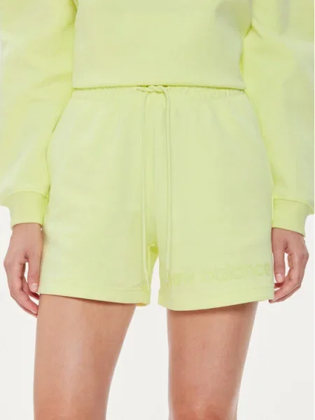 New Balance Pantaloni scurți sport Hyperembossed verde