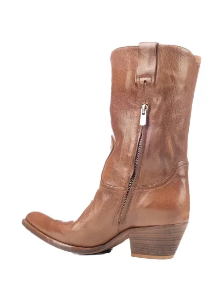 Botine Officine Creative maro
