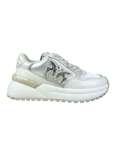 Sneakersy Pinko casual białe