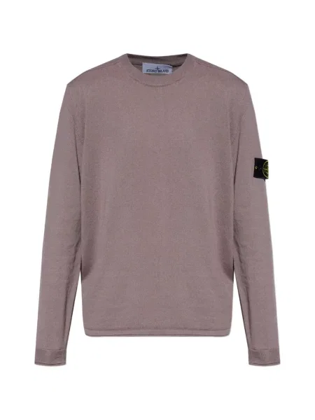 Pulover Stone Island cu strasuri violet