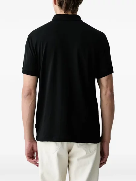 Tricou polo Armani Exchange cu imagine negru