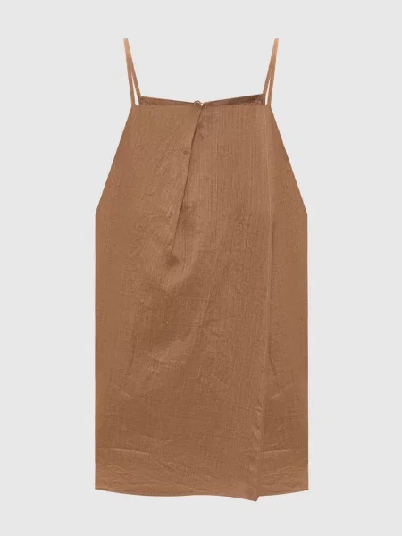 Топ SUMMER з рамі Max Mara коричневий