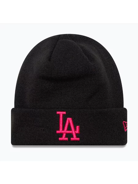 Зимова шапка New Era Le Beanie La Dodgers чорна