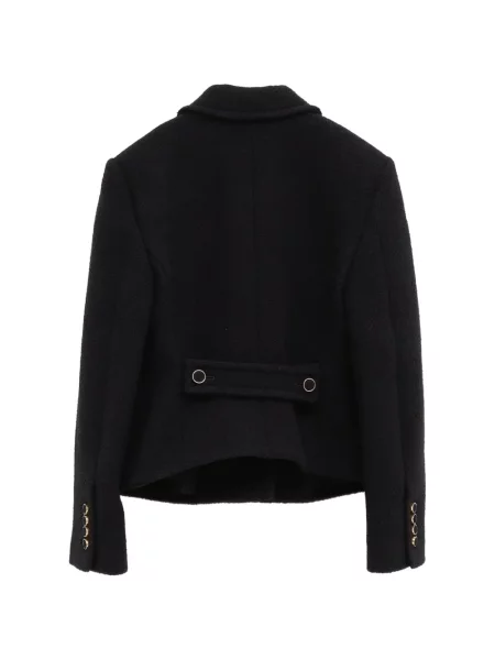 Bouclé geacă Chloé negru
