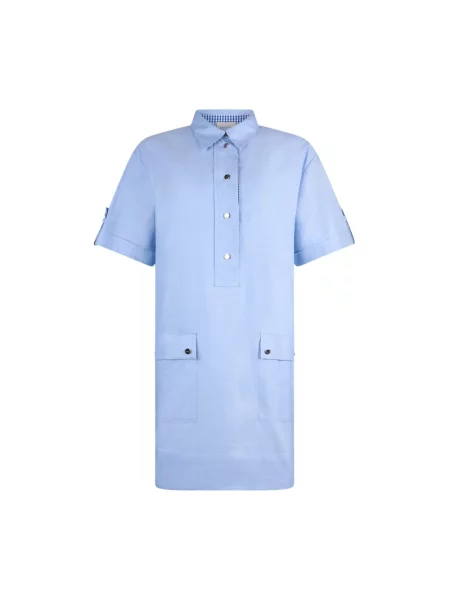 Sukienka koszulowa Liu Jo niebieska