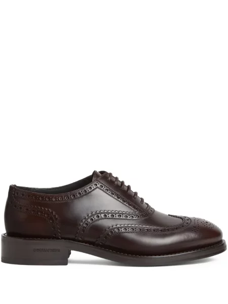 Oxford Dsquared2 din piele maro
