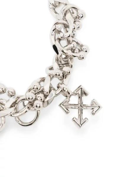 Colier Off-white alb