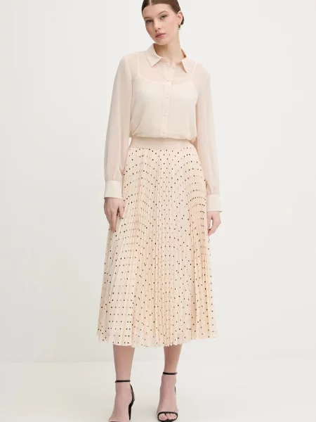 Спідниця Joop! maxi розкльошена бежевий