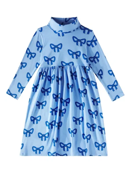 Μίνι φόρεμα Mini Rodini μπλε