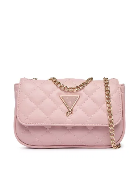 Guess Дамска чанта розов