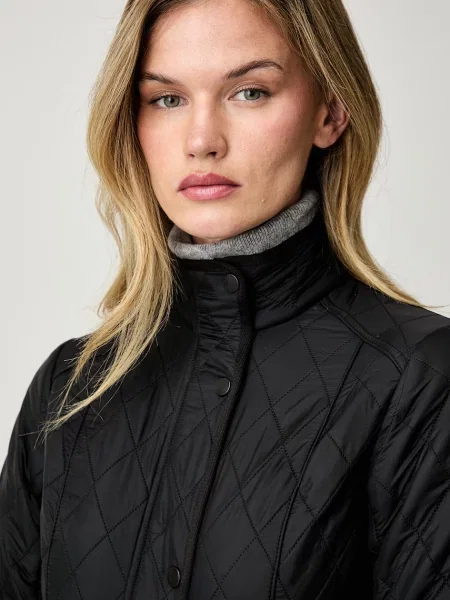 Barbour átmeneti kabát női Cavalry fekete