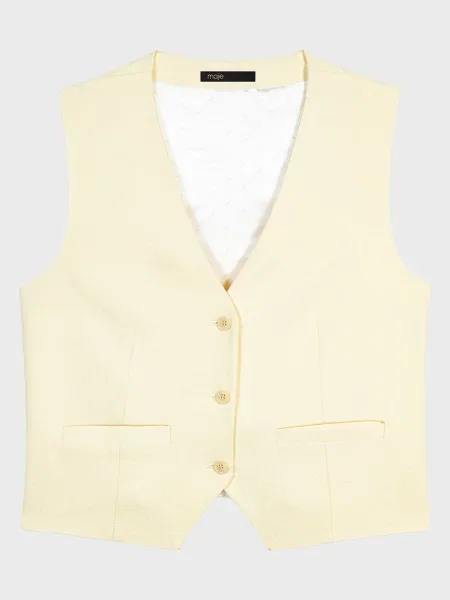 Жилет Maje жовтий