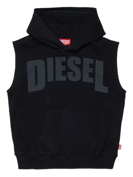 Bluza z kapturem dziecięca Diesel czarna