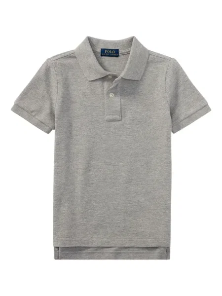 Koszulka polo dziecięca Polo Ralph Lauren szara
