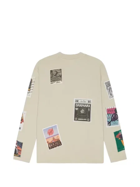 Lung tricou Les Deux cu imagine