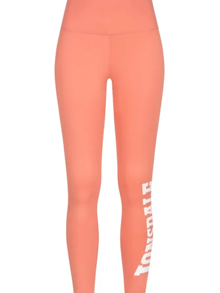 LONSDALE Leggings Semley corai alb