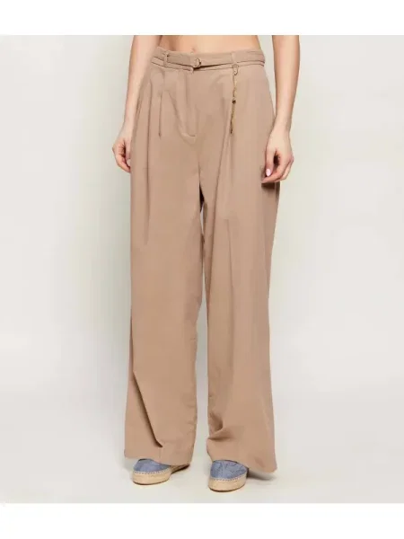 HUGO Pantaloni | Relaxed fit bej