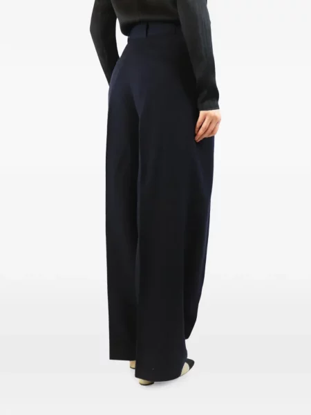 Cu centură pantaloni Soeur de lână albastru