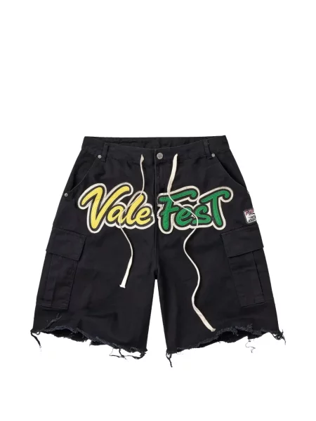 Pantaloni scurți cargo Vale negru