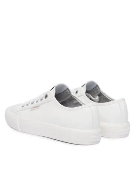 Calvin Klein Modne superge Vulc Lace Up Low Lth bela