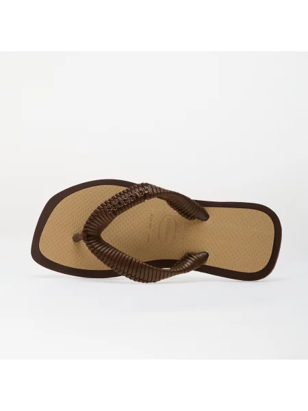Top Havaianas brązowy