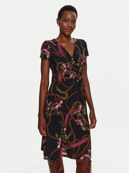 Lauren Ralph Lauren Rochie cocktail Bleumarin maro