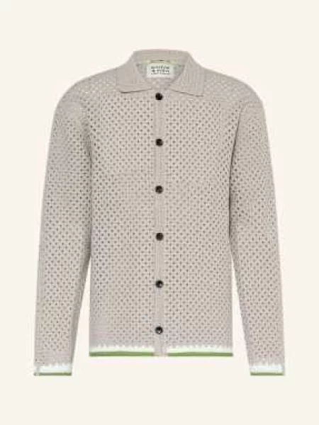 Kardigan z ażurowym wzorem Scotch & Soda
