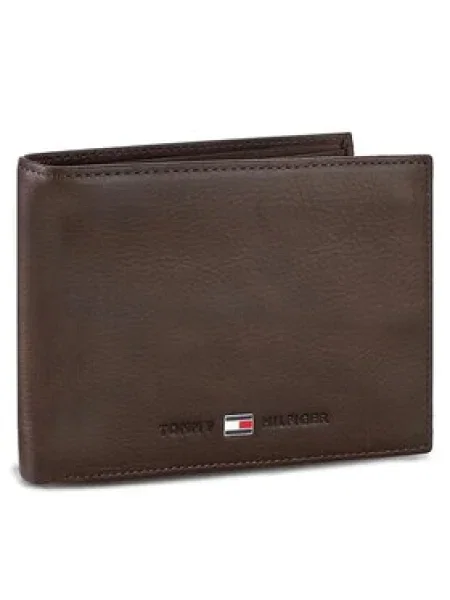 Geantă Tommy Hilfiger din piele maro
