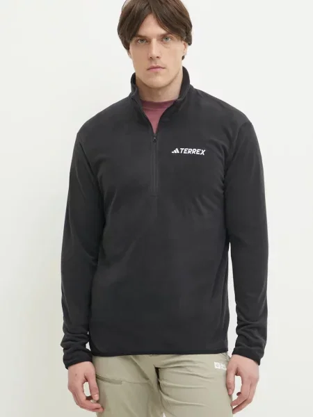 Sportska dukserica adidas TERREX Essentials bez uzorka crna