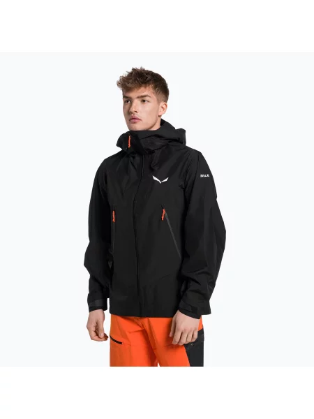 Salewa Ortles GTX 3L bunda do deště černá