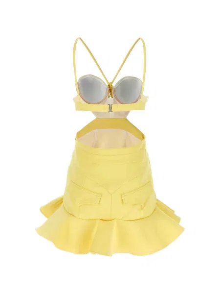 Rochie mini Rabanne galben