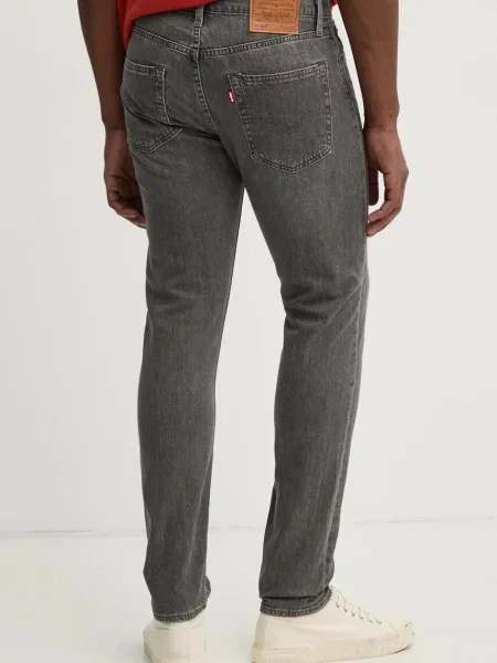 Džíny Levi's SLIM TAPER šedá
