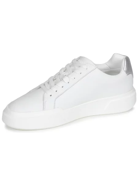 Calvin Klein Tenisice Chunky Cupsole Lace Up Lth Met bijela