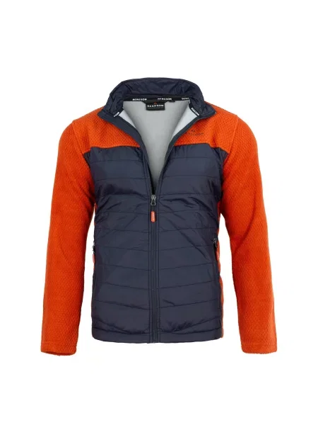 Bluza hybrydowa BERGSON pomarańczowa