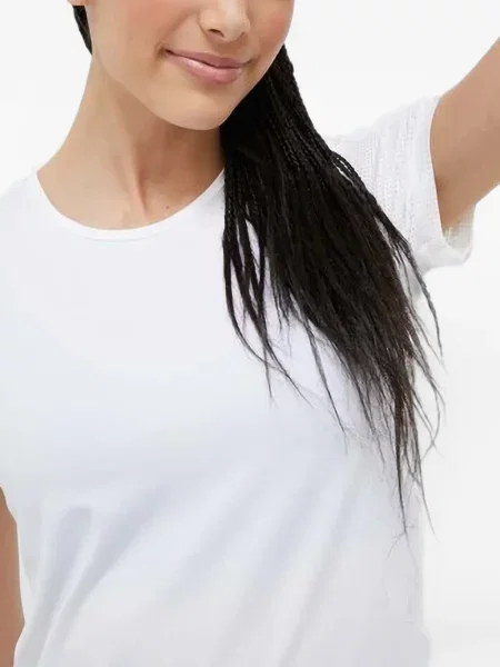 Sală de gimnastică tricou Casall plasă alb