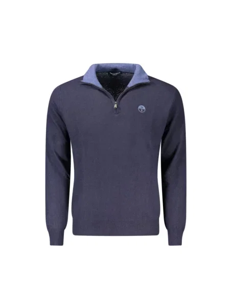 Sweter North Sails z kaszmiru niebieski