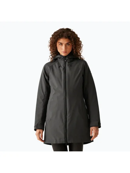 Olcsóbban. Női 3 az kabát REGATTA Denbury V hamu/fekete. Méret: 14 fekete