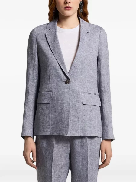 Sacou Peserico cu rever albastru