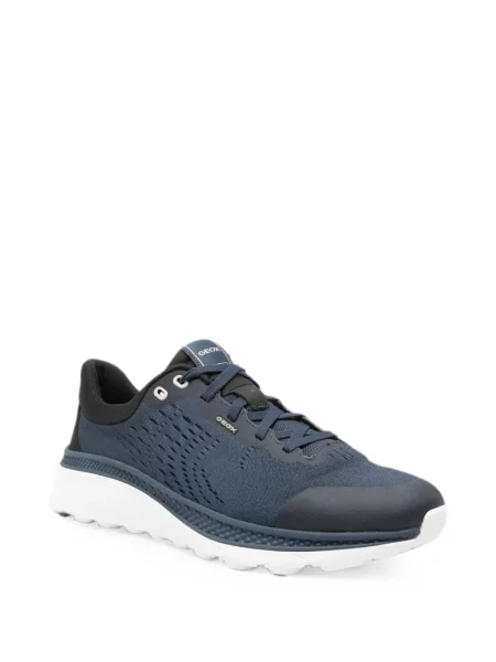 Fűzős csipkés sneaker Geox kék