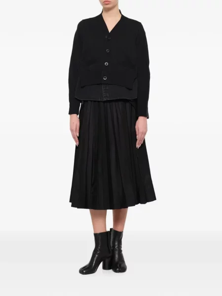 Cardigan Sacai tricotate negru