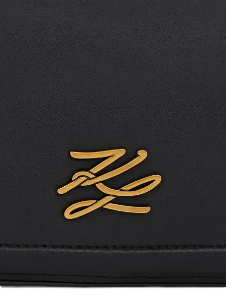Τσάντα χιαστί Karl Lagerfeld K/Autograph μαύρο