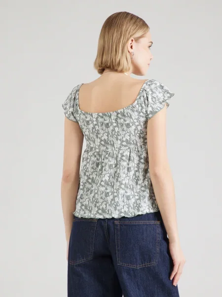 ABOUT YOU Tricou Thea verde mentă alb