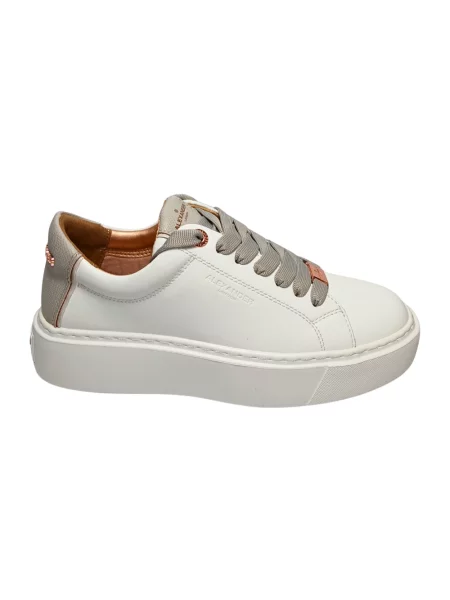 Sneakersy Alexander Smith skórzane białe