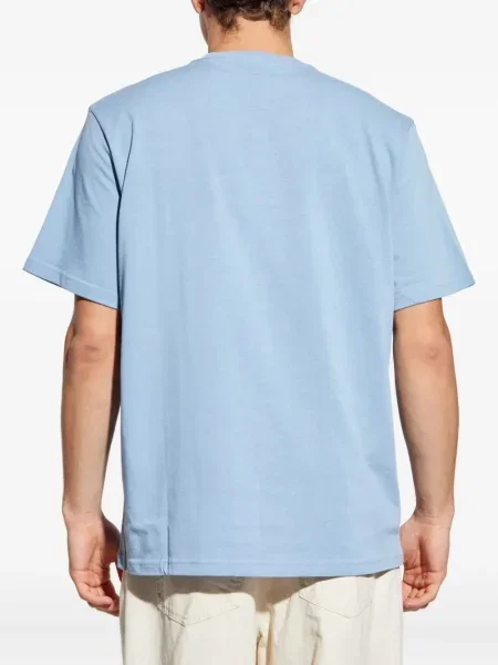 Tricou Jw Anderson cu broderie albastru